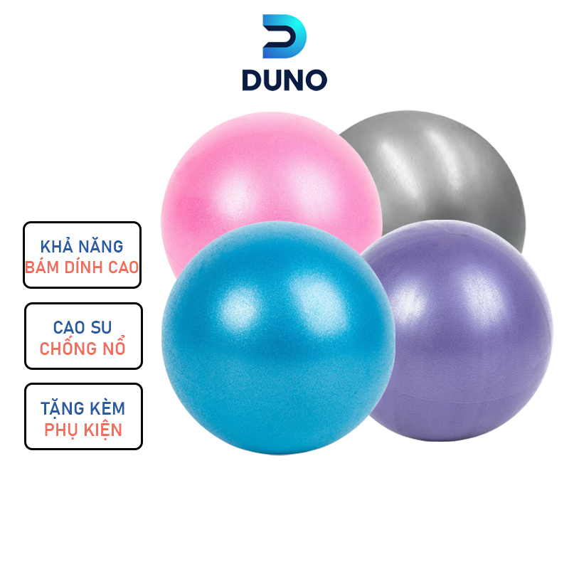 Bóng tập YOGA DUNO cao cấp Yoga 65cm dày 2mm chống nổ
