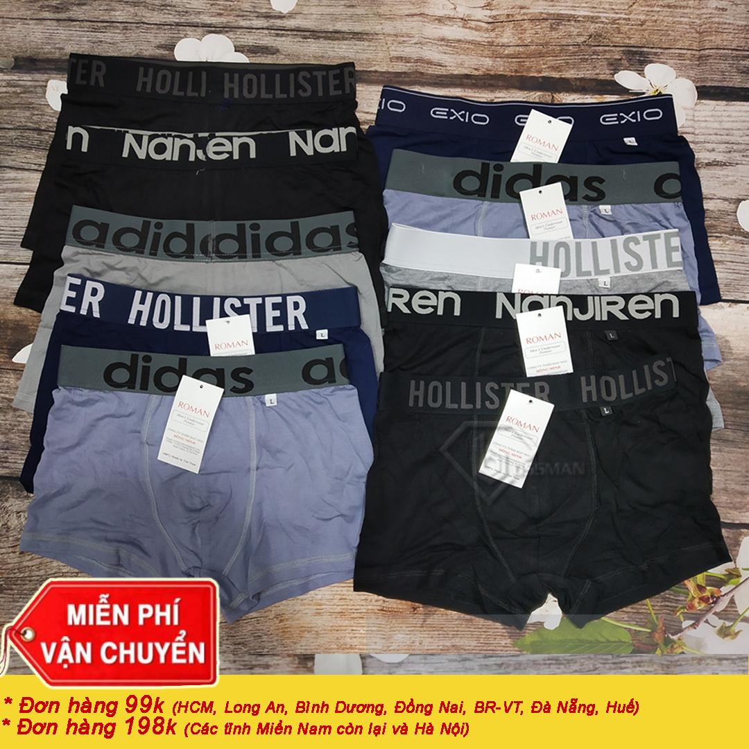 Combo 7 quần sịp đùi quần boxer nam cao cấp cotton- hàng vnxd