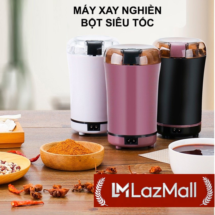 (HÀNG CHÍNH HÃNG ) LazMaII SALE ĐIỆN TỬ Xay Hạt Cafe LazMaII Sale Chính Hãng Mua Ngay Máy Xay Cafe Mini Để Bàn, Dụng Cụ Xay Nghiền Cà Phê, Hạt Khô, Gia Vị Khi Tại Nhà , Bếp...Chạy Bằng Điện