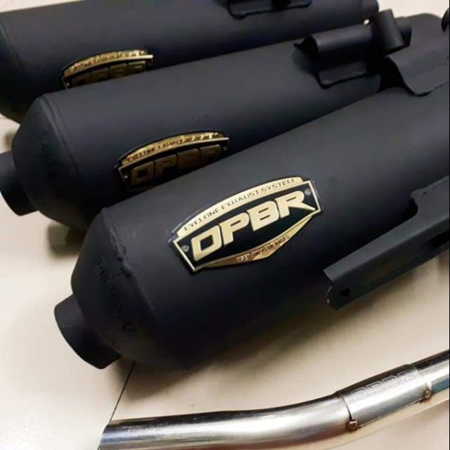 [HCM]Pô Tăng Vario Opbr Logo Mới 2020 Tặng Tiêu Tiện Cnc - Vario 2019