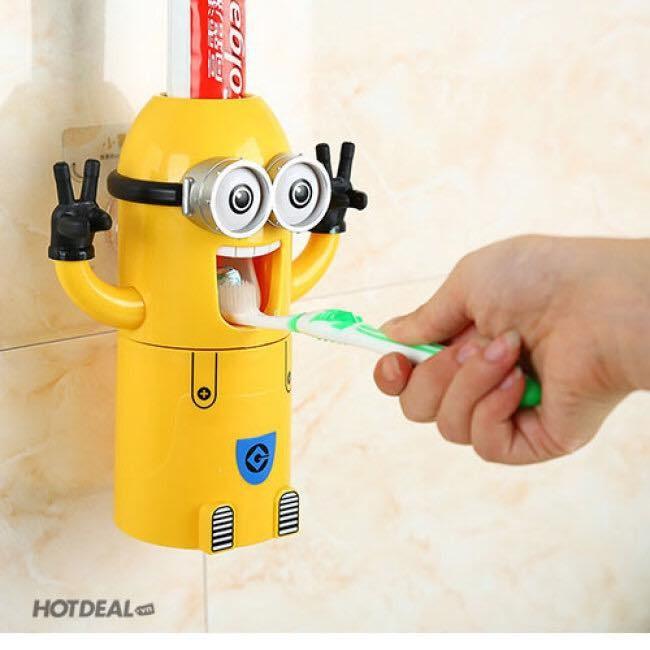 Dụng cụ lấy kem đánh răng hình minion ngộ nghĩnh