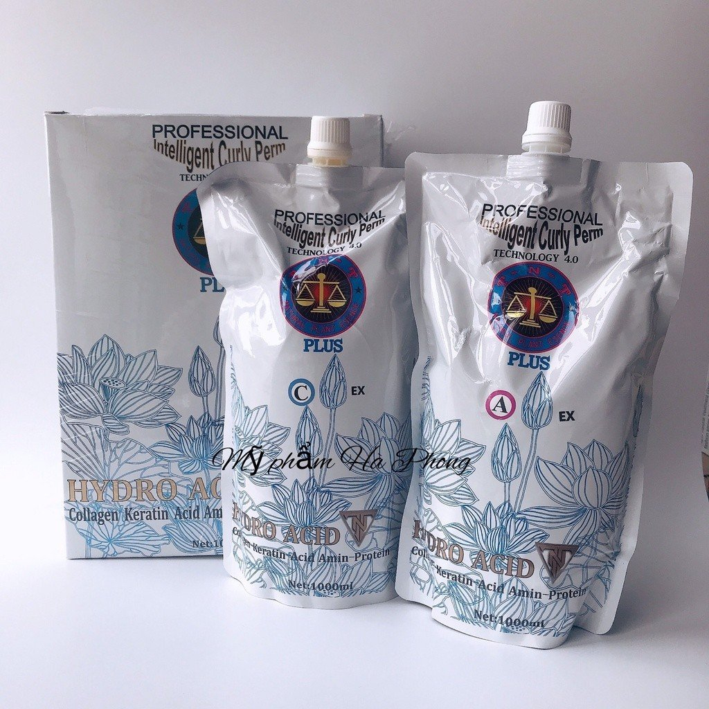  Uốn Ép TNT 1000mlx2 Kem Duỗi Tóc Thuốc Uốn Nóng TNT KHông Lo Mềm Hóa Setting perm cream Hair Straight Cream 