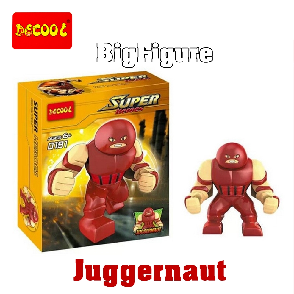 Mô hình Big Figures lego siêu anh hùng Juggernaut - Decool