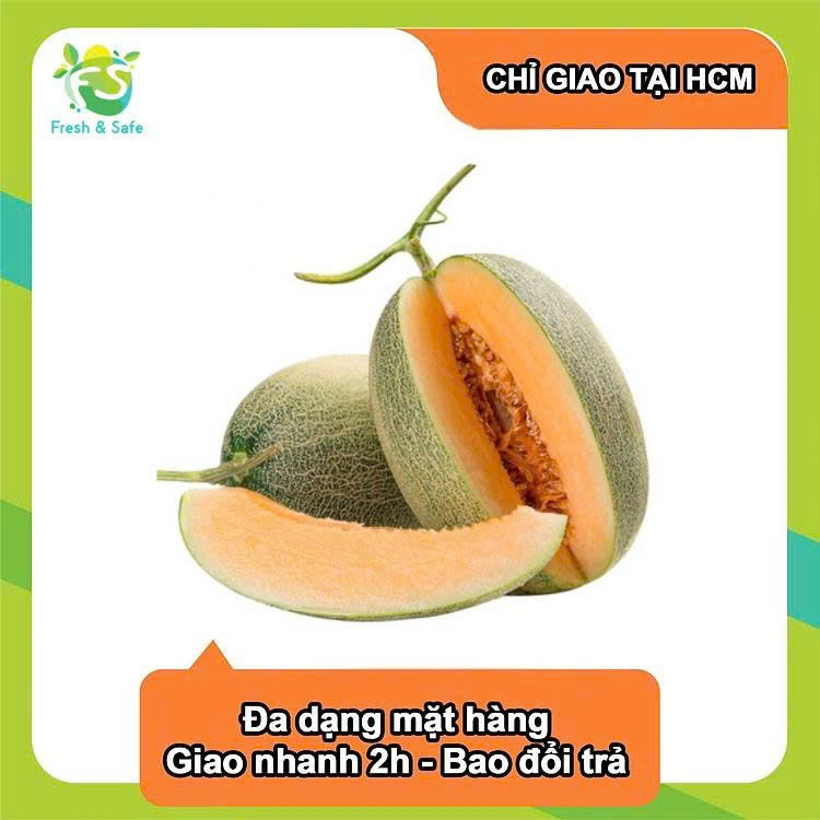 [Chỉ Giao HCM] Dưa lưới dài Đài Loan - 6kg (sỉ)