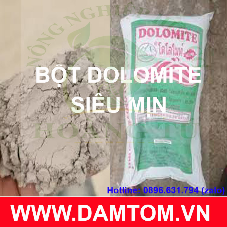 Vôi Dolomite xử lý nước nuôi Ốc Bươu Đen, Tôm, Cá