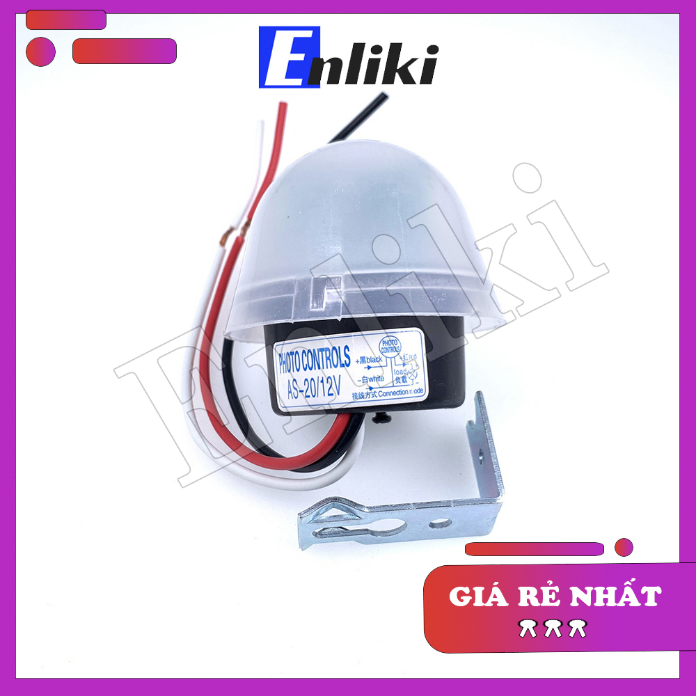 As20 as-20 công tắc cảm biến ánh sáng 12v 20a