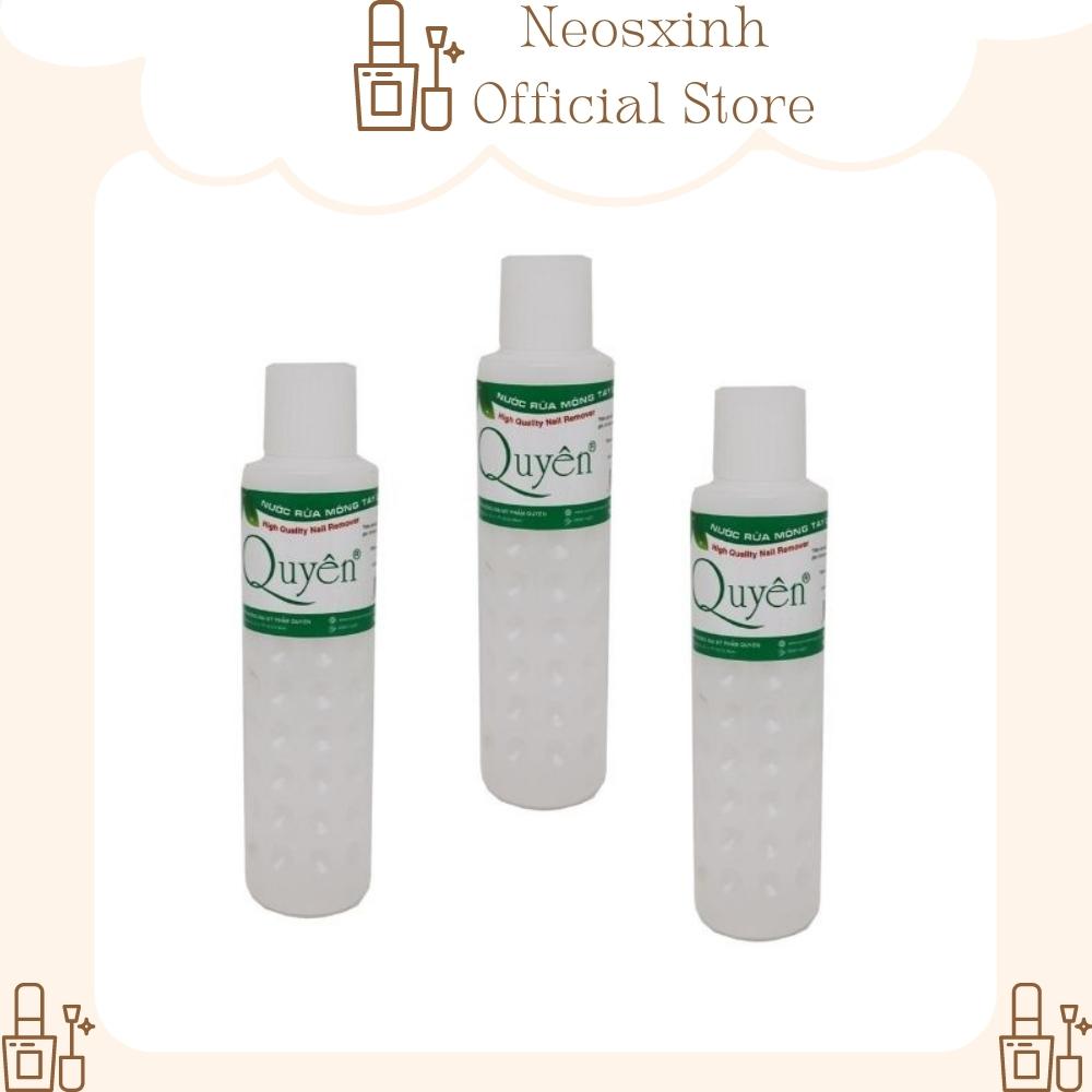 Nước rửa móng quyên loại 1 - acetone quyên 125ml - neosxinh nails