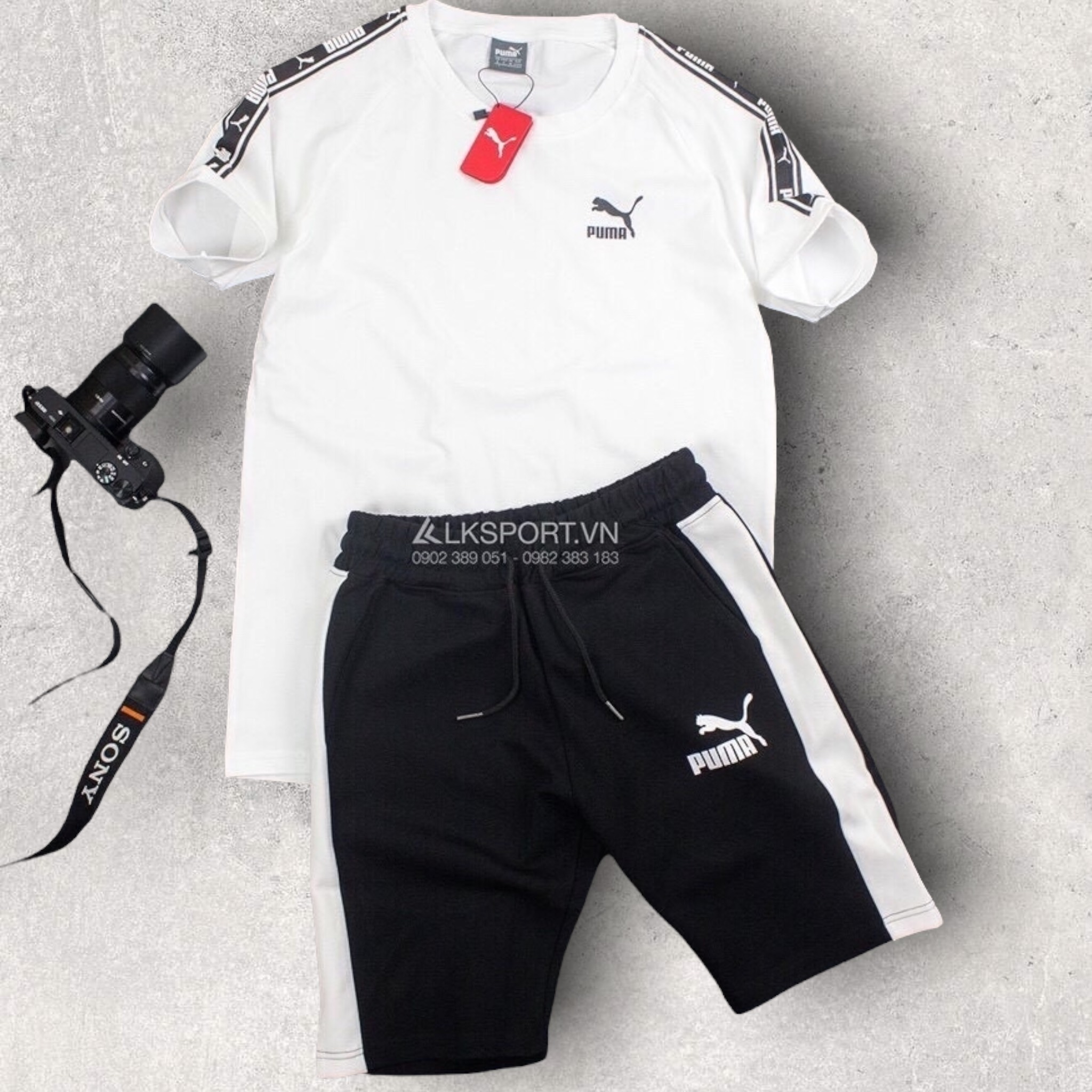 [Tặng Vòng Tay Dễ Thương][HCM]Đồ bộ thể thao nam siêu đẹp mặc ở nhà hay đi chơi đều đẹp chất liệu mát mịn thấm hút mồ hôi tốt