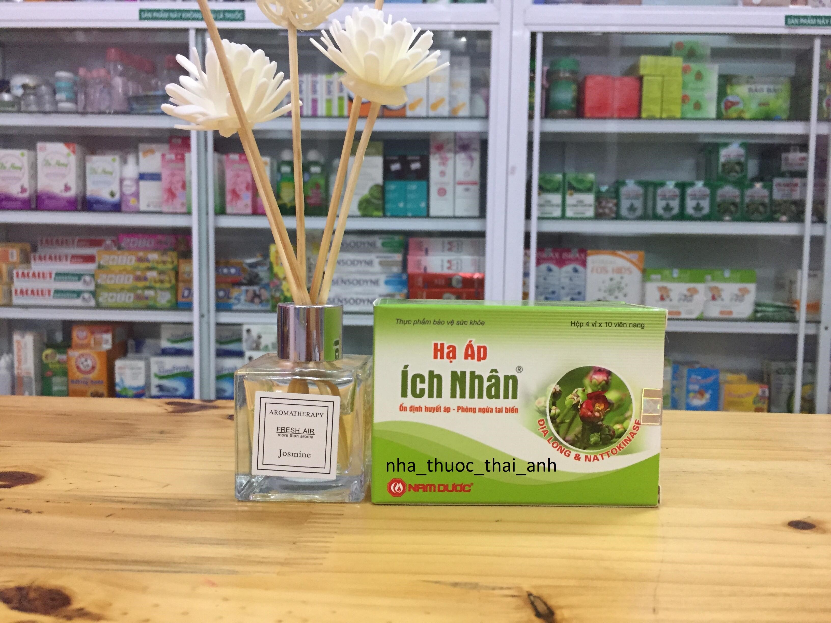 Hạ áp ích nhân hỗ trợ ổn định huyết áp - phòng ngừa tai biến đột quỵ chính hãng hiệu quả an toàn