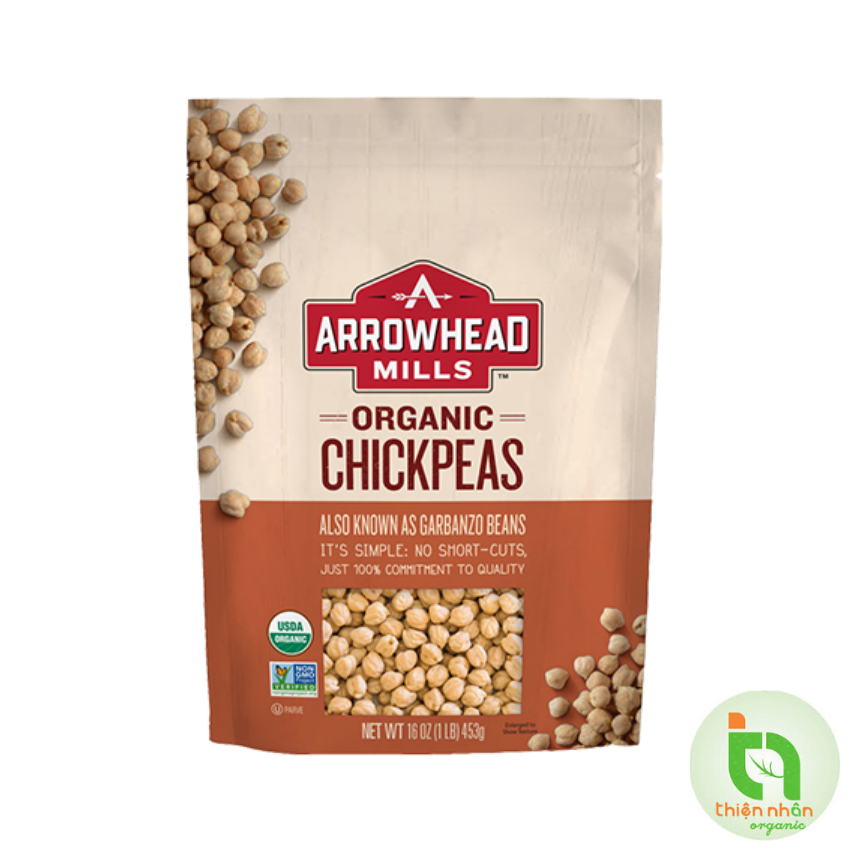 Đậu gà Arrowhead Mills 453g