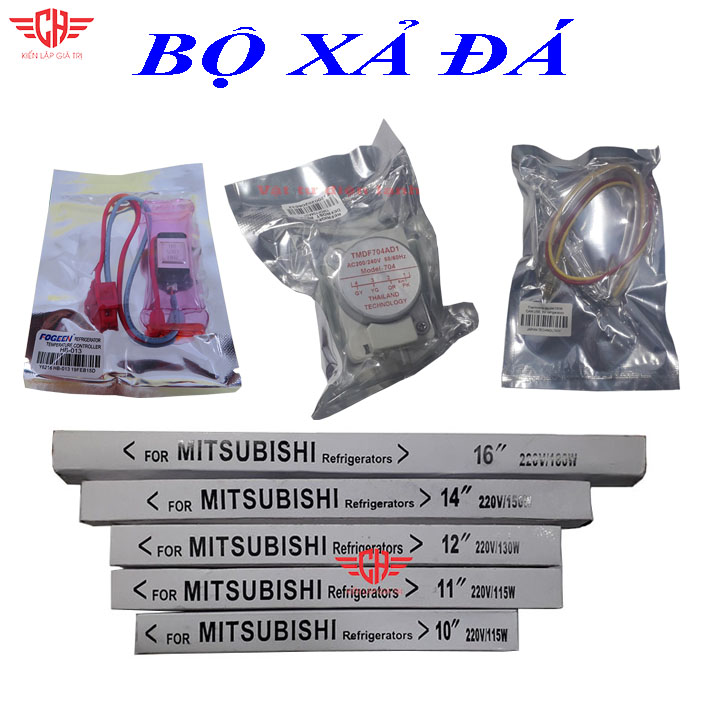 Bộ Xả Đá Tủ Lạnh Sanyo (Sò Nóng+Sò Lạnh+Timer+Bóng Sấy)