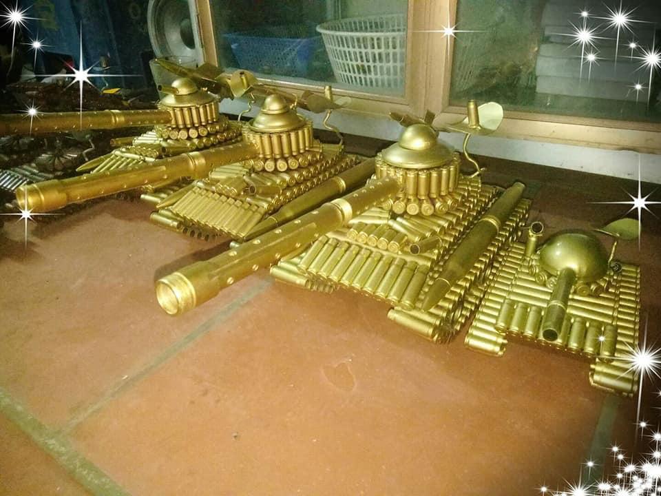 xe tăng VO ĐAN không gỉ