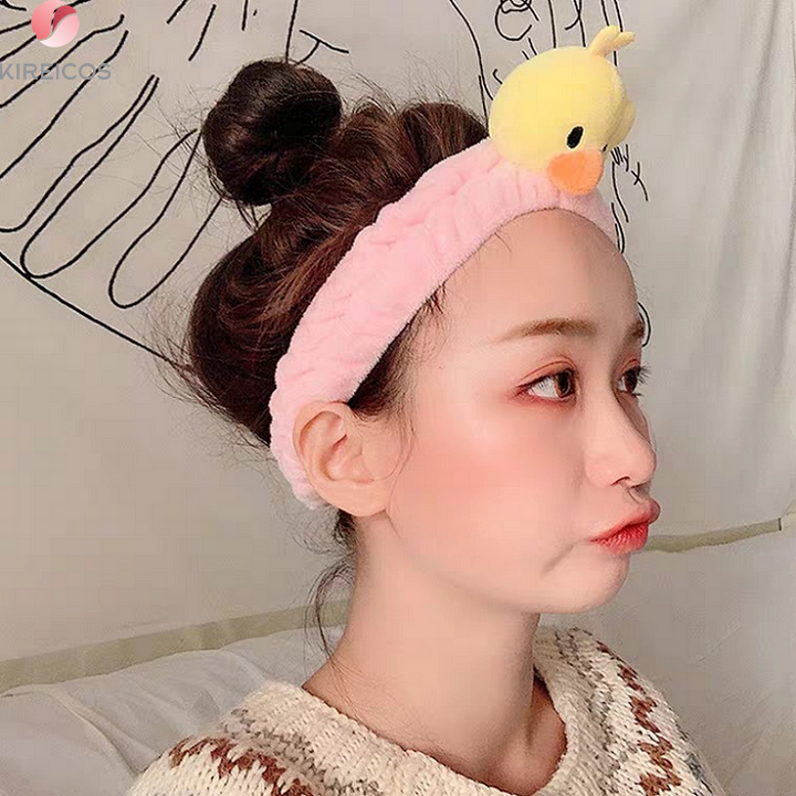 [HCM]Băng Đô Vịt Vàng 3D Mẫu Mới 2020 Siêu Cute - kireicos