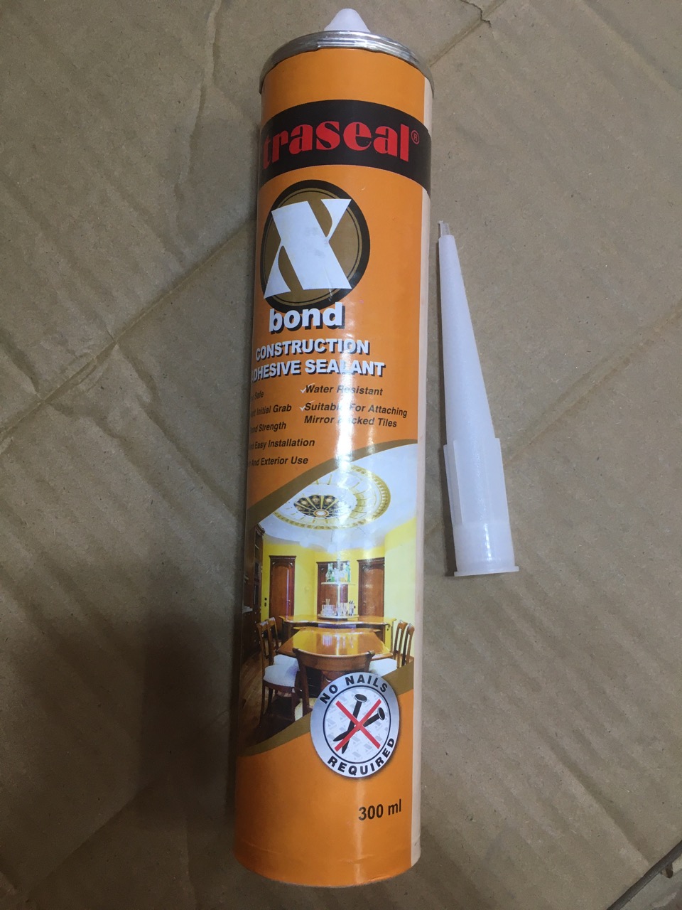 Keo xtraseal Xbond 300ml | silicon dán malaysia + súng bắn