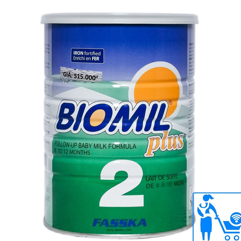 Sữa Biomil Plus số 2 - 800g san phâm chính hãng Date moi nhất