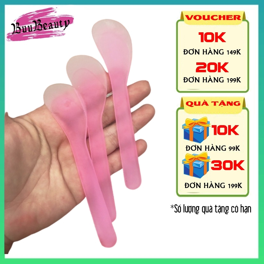 Que trộn mặt nạ nhựa dẻo