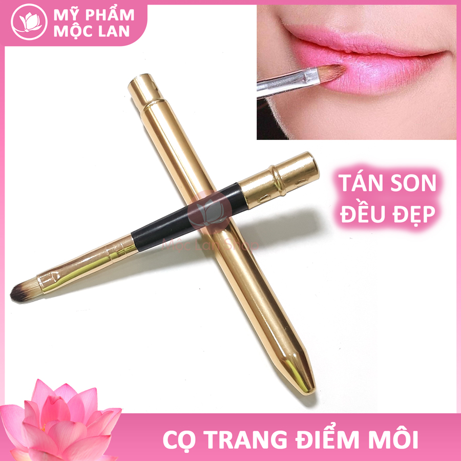 Cọ trang điểm môi Ruixue Chiều dài 10,3 cm tán son đều màu - Mỹ phẩm Mộc Lan
