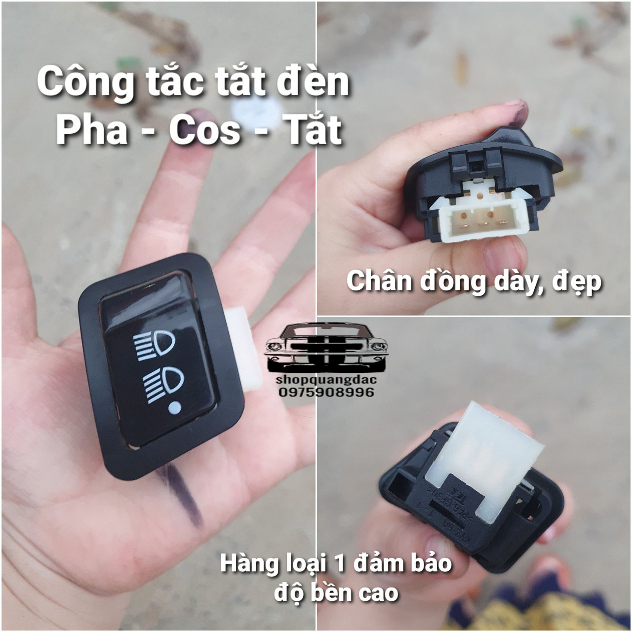 Công tắc tắt đèn các loại xe đời mới không tắt được đèn