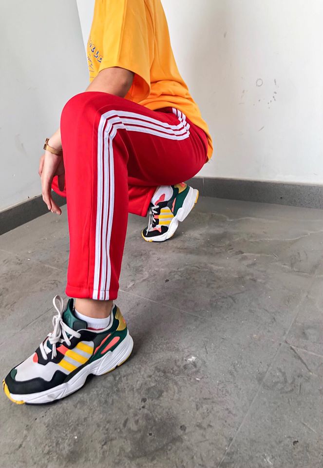 [YoloBoutique] QUẦN THỂ THAO 3 SỌC UNISEX (ĐEN, XANH LÁ, ĐỎ)