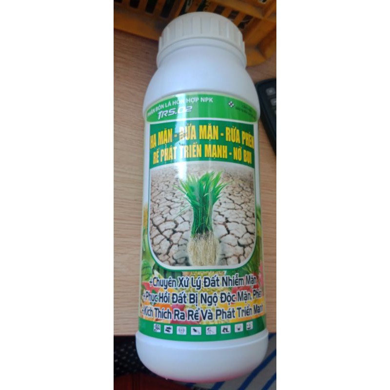 1 lít dung dịch Siêu hạ mặn - rửa mặn-rửa phèn