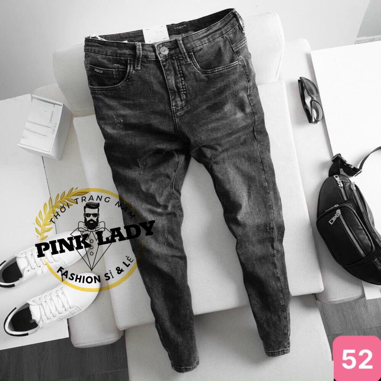 Quần jeans dài co giãn ống côn thơi trang nam cá tính giá sỉ size 28-36 JDT1