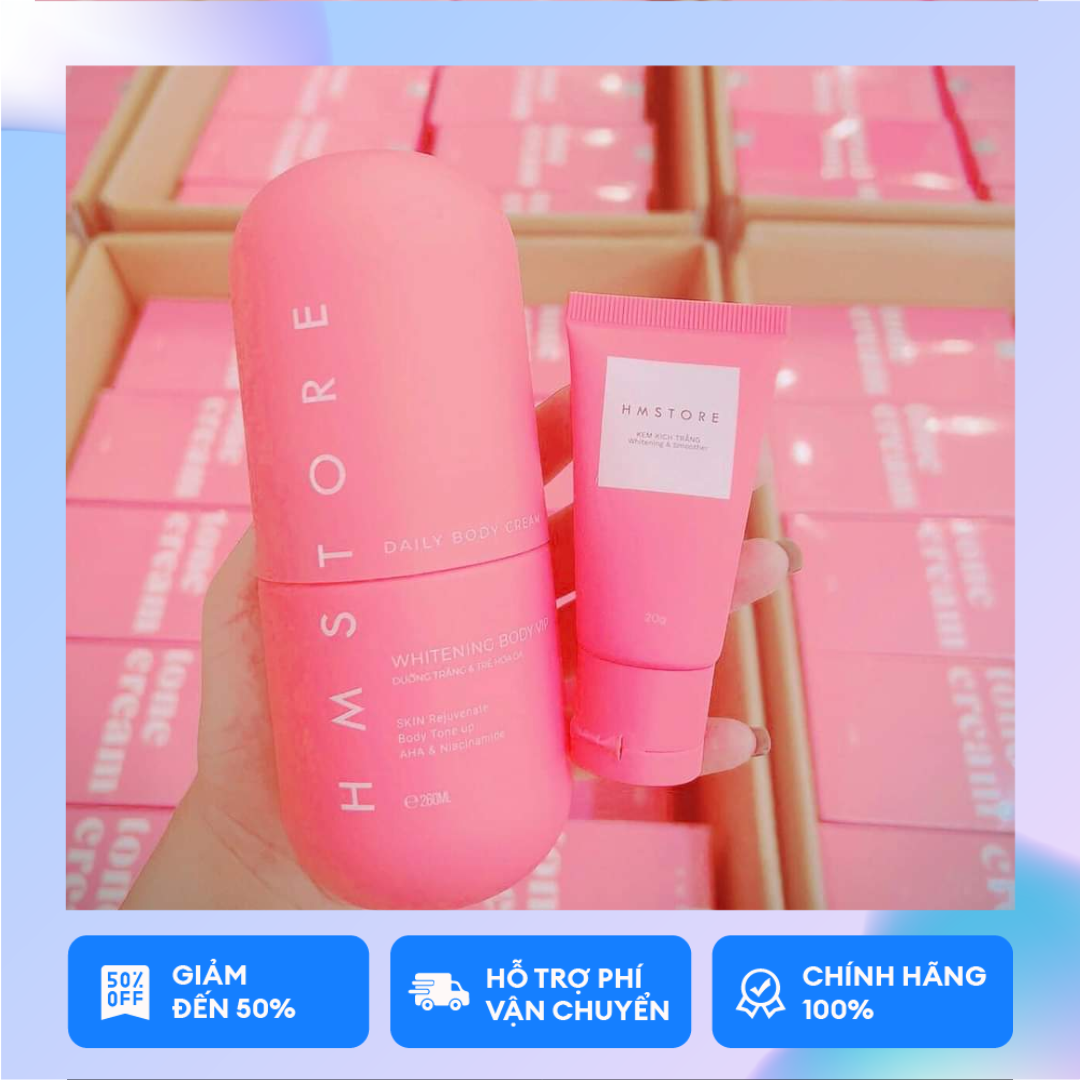 Kem dưỡng body vip hm store