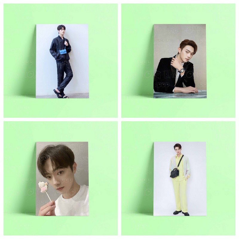 Tấm Postcard giấy 260gsm cao cấp in hình HỨA KHẢI A5 thần tượng diễn viên ảnh đẹp nhiều mẫu