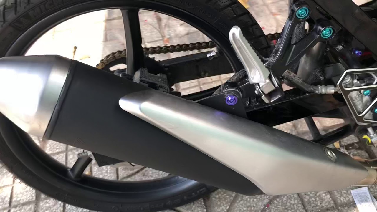 Pô satria cổ 2 khúc winer, ex , satria, raider, sirius... hàng móc sẵn