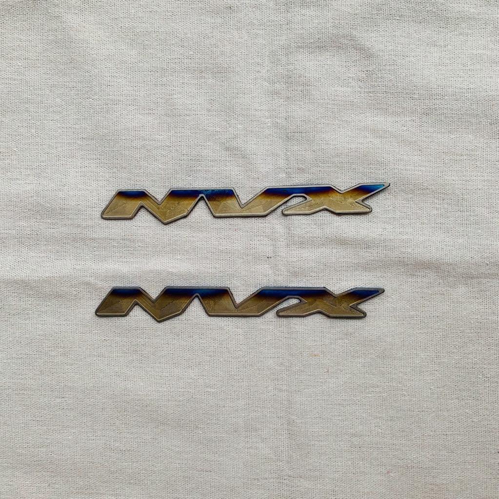 [NVX] Cặp tem logo, tem chữ nổi,decal chữ titan NVX hàng cao cấp, keo dán 3M siêu dính