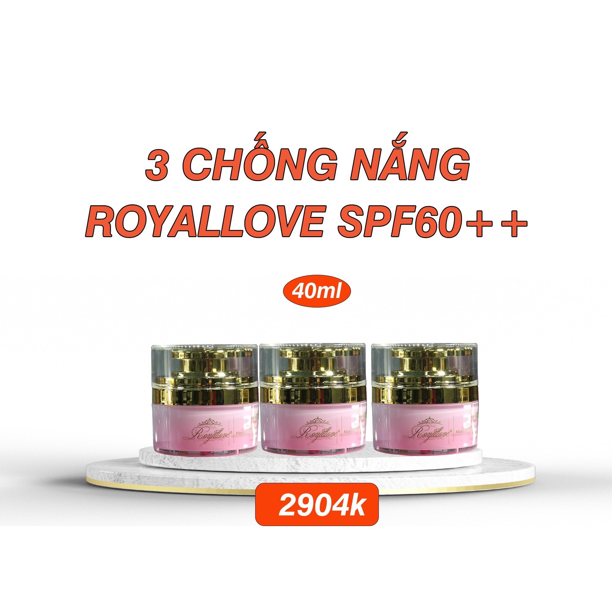 Combo 3 kem chống nắng nhị hoa nghệ tây