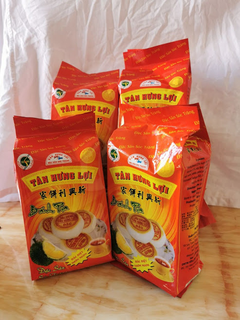 4 GÓI BÁNH PÍA ĐẬU XANH SẦU RIÊNG TRỨNG MUỐI -2KG (MỖI GÓI 500G)