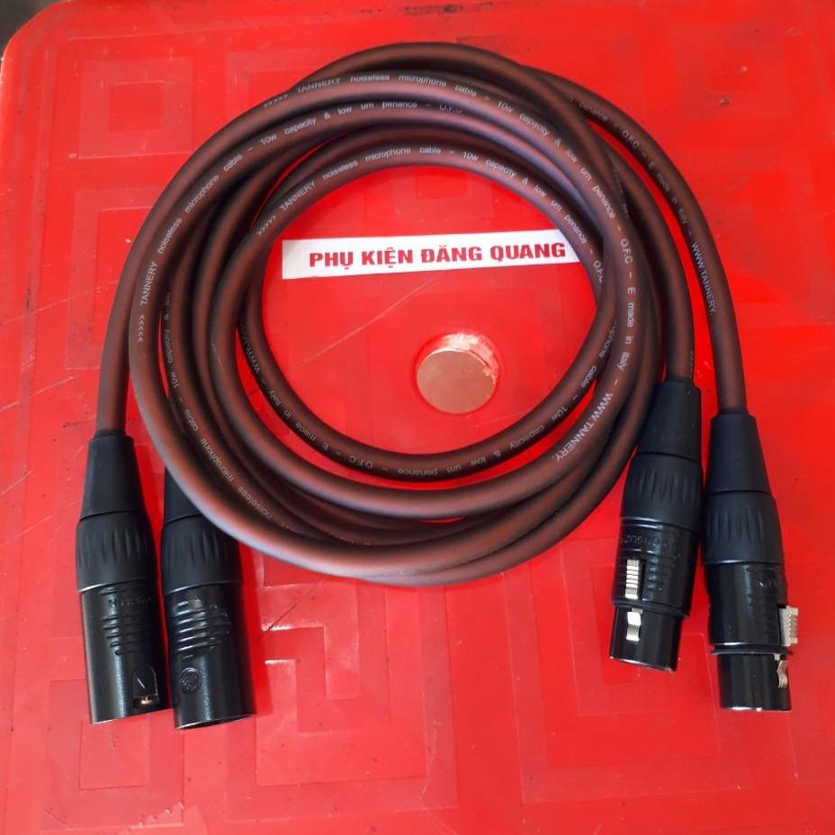 Cặp dây canon Đực ra Canon Cái 1.5m , dây italy