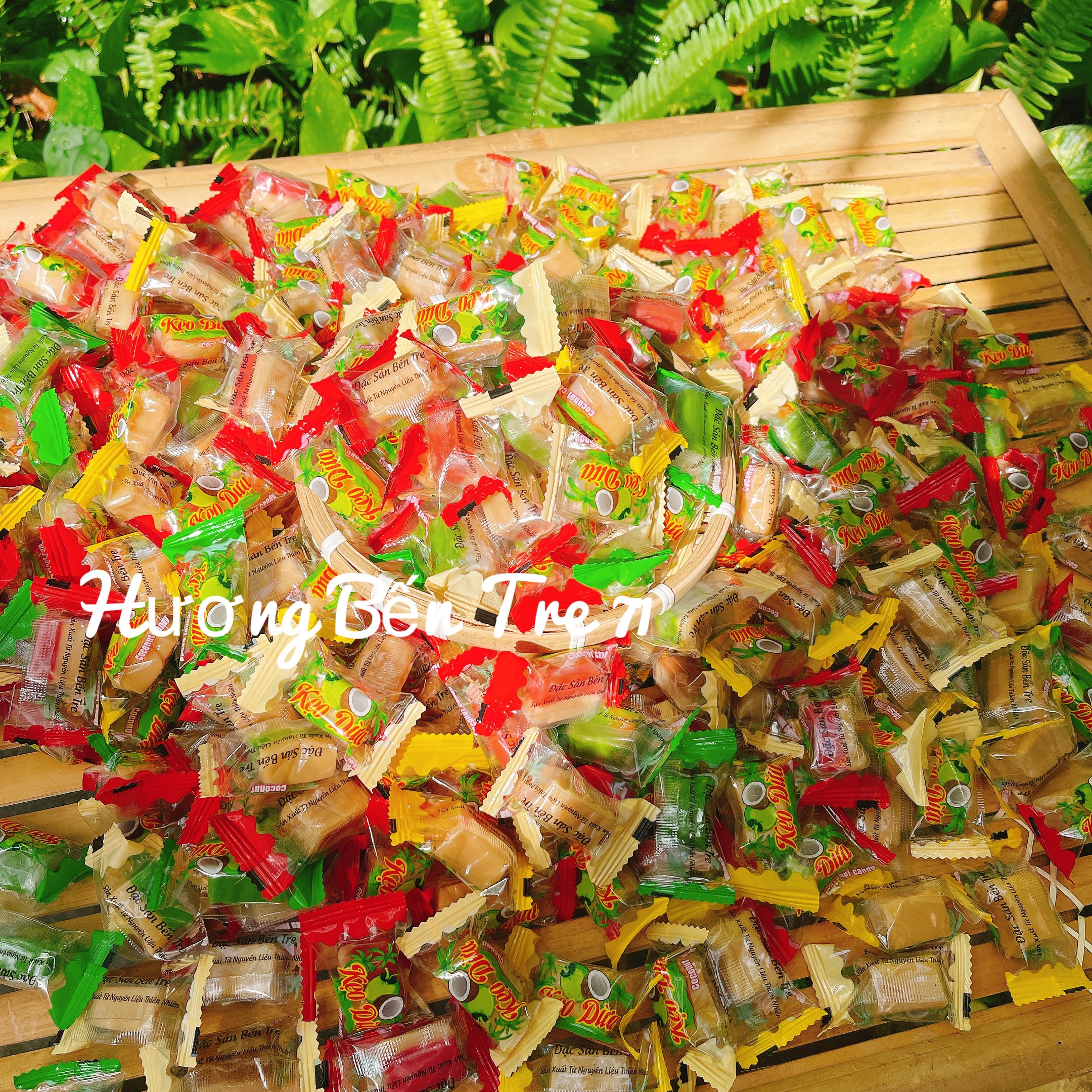 Kẹo dừa dẻo Bến Tre - Bao Bì Xuân - Đặc Sản Bến Tre