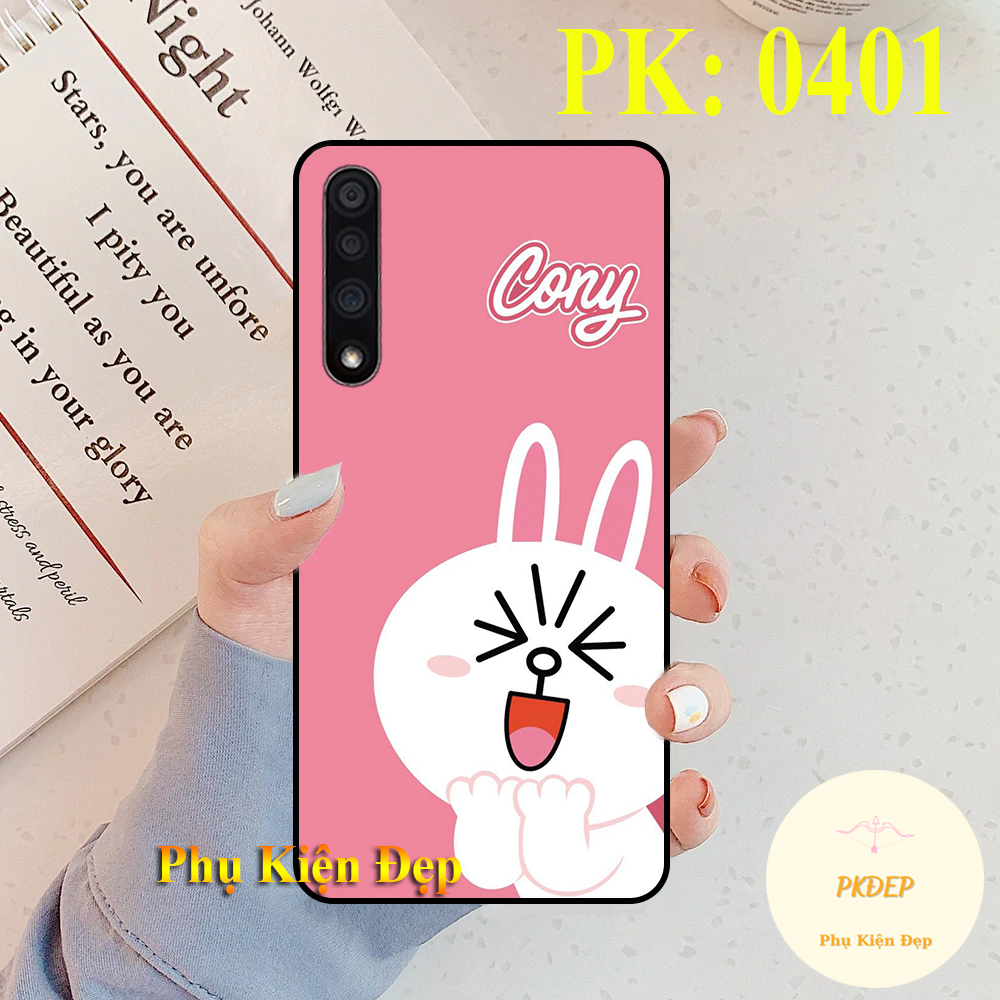 Ốp lưng Vsmart Live 1 dẻo đen in hình Thỏ Cute
