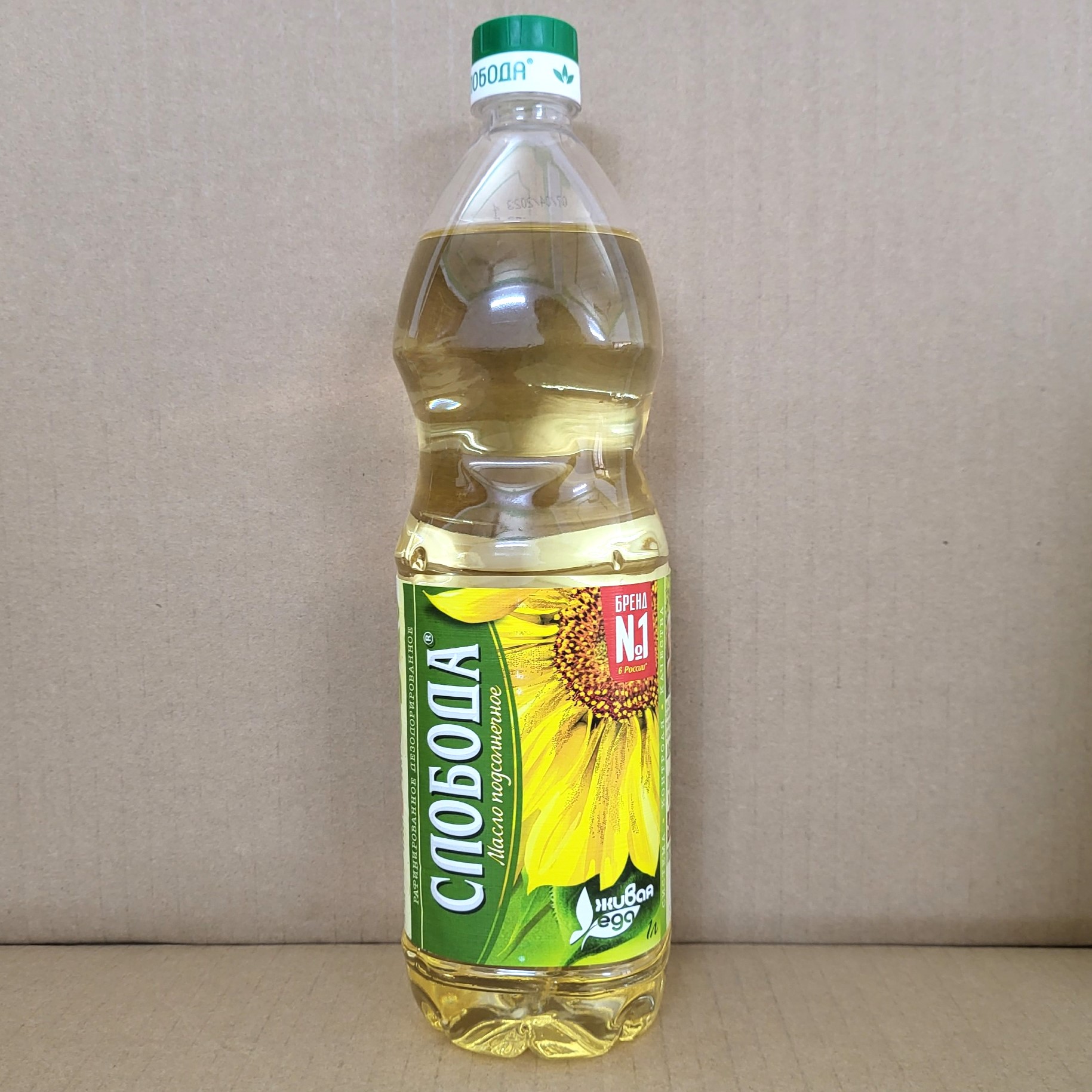 Chai 1 L DẦU HƯỚNG DƯƠNG HỮU CƠ Russia Organic Sunflower Oil