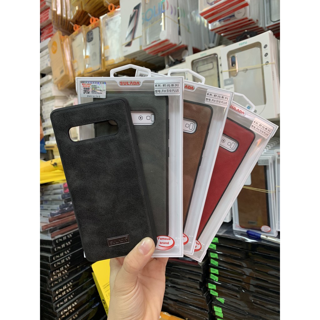 Ốp lưng hãng sulada cao cấp cho samung galaxy s10 plus