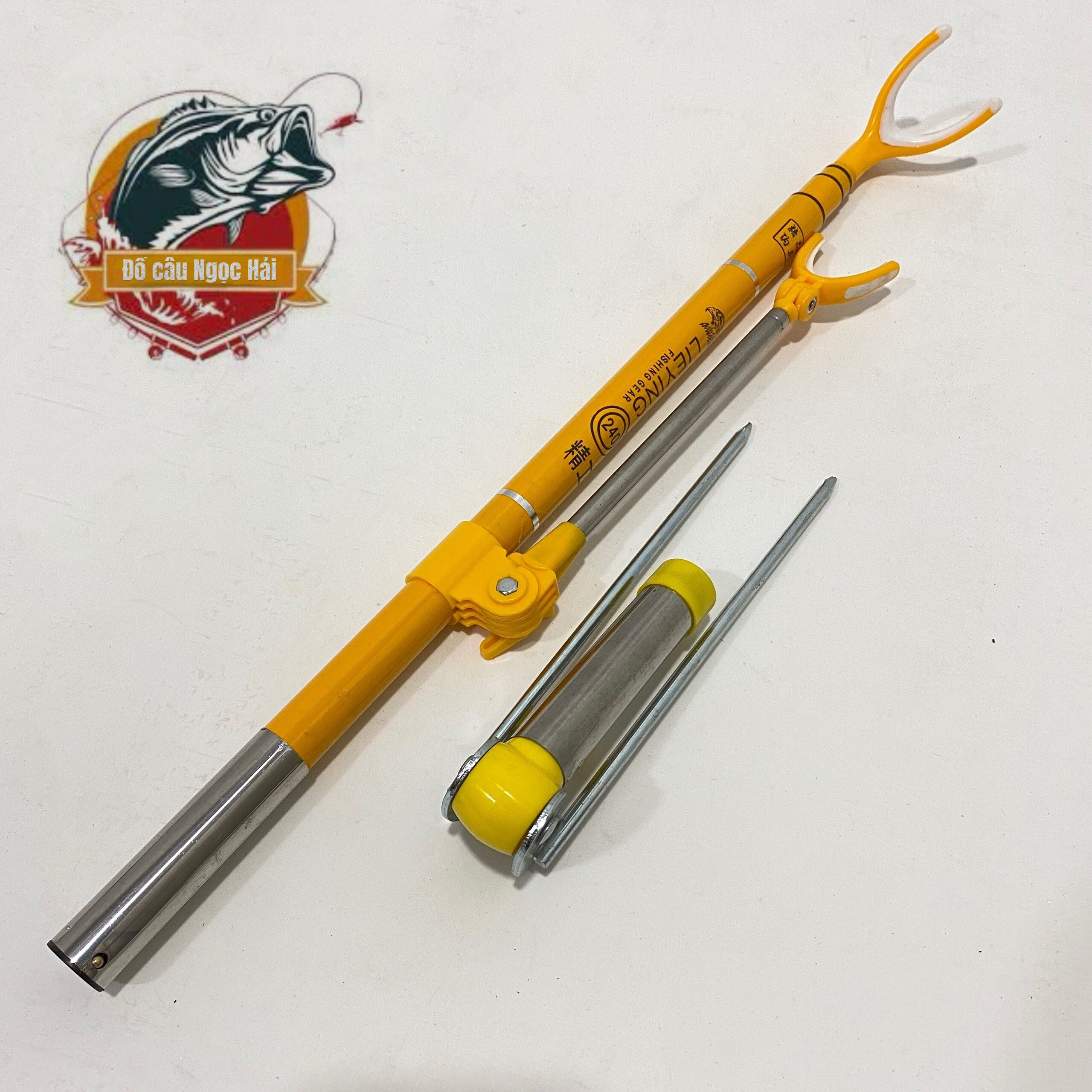 Gác cần câu đài carbon, câu đơn cao cấp ultra ligh gác cần câu đài câu cá - đồ câu ngọc hải