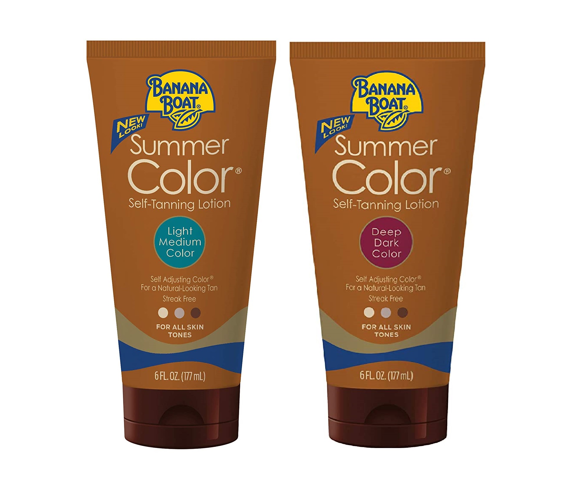 Dưỡng thể giúp rám da tức thời Banana Boat Self Tanning Sunless Lotion for a Natural Looking Tan Light Medium/Deep Dark 177ml (Mỹ)