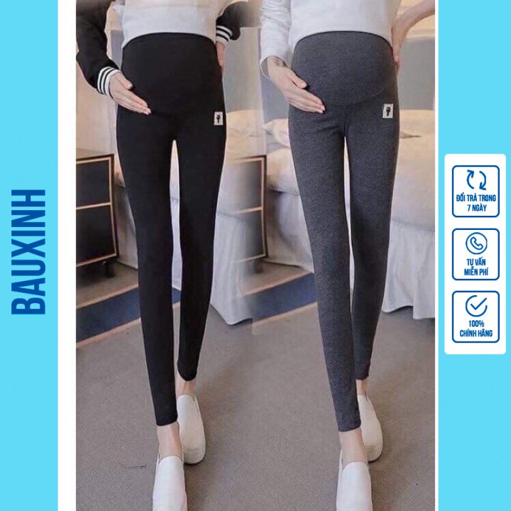 [FREESHIPMAX] quần bầu công sở-Quần bầu legging  thoải mái hơn, tiện lợi hơn