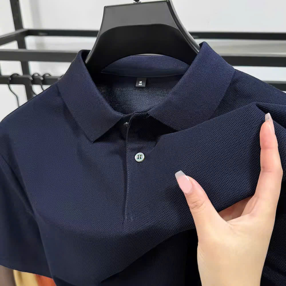 [Freeship]Short Sleeve Polo Shirt Men's Office Wear Casual Golf Polo Polo-001 - 2
