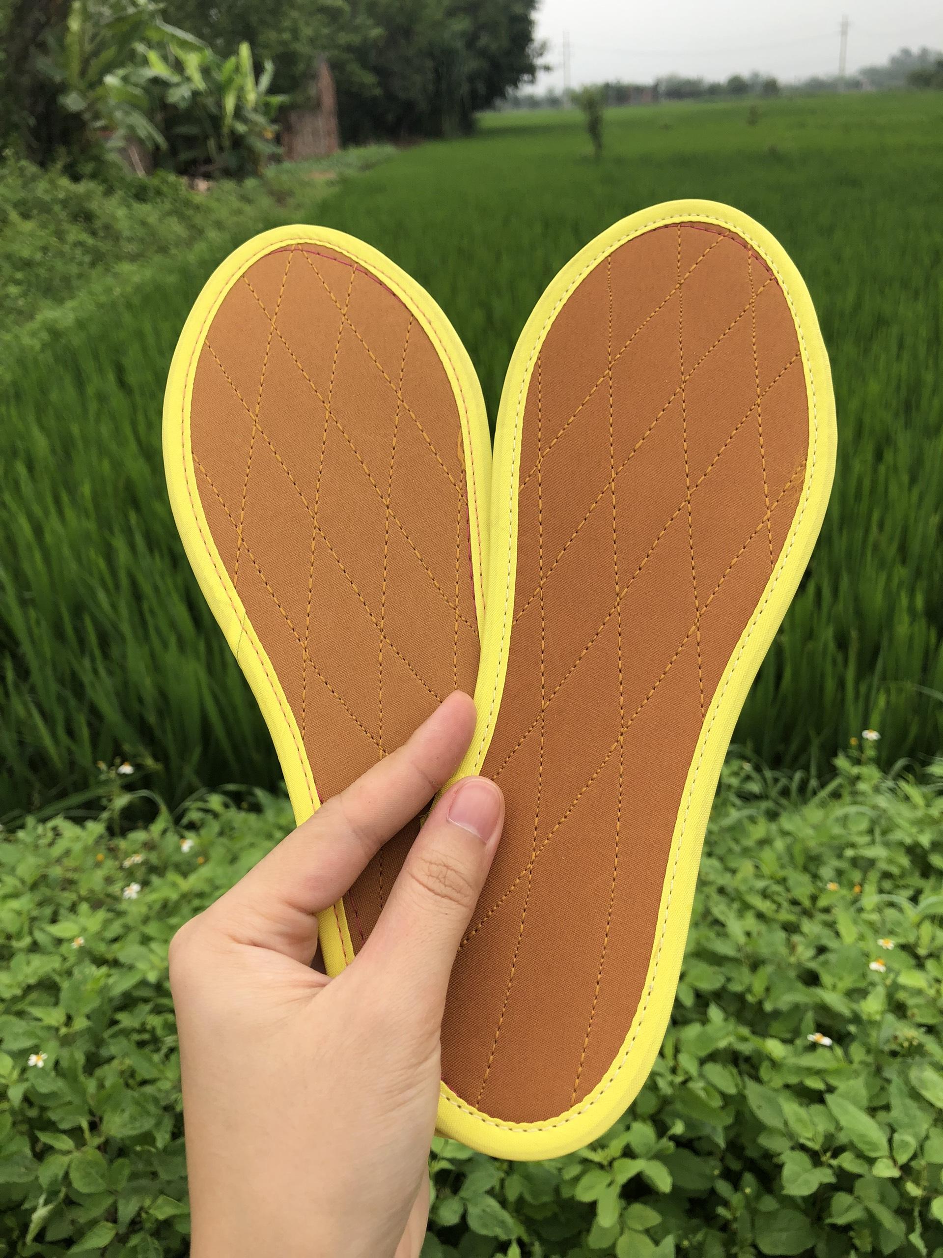 Lót giày hương quế, miếng lót giày khử mùi hôi