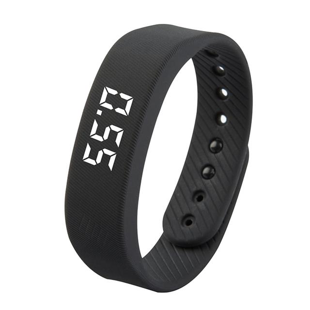 ┅✈♛ T5 Smart Wristband Fitness Bracelet IP65 Waterproof Men Women Sport Led Activity Sleep Tracker Smart Watch Bracelet Passometer