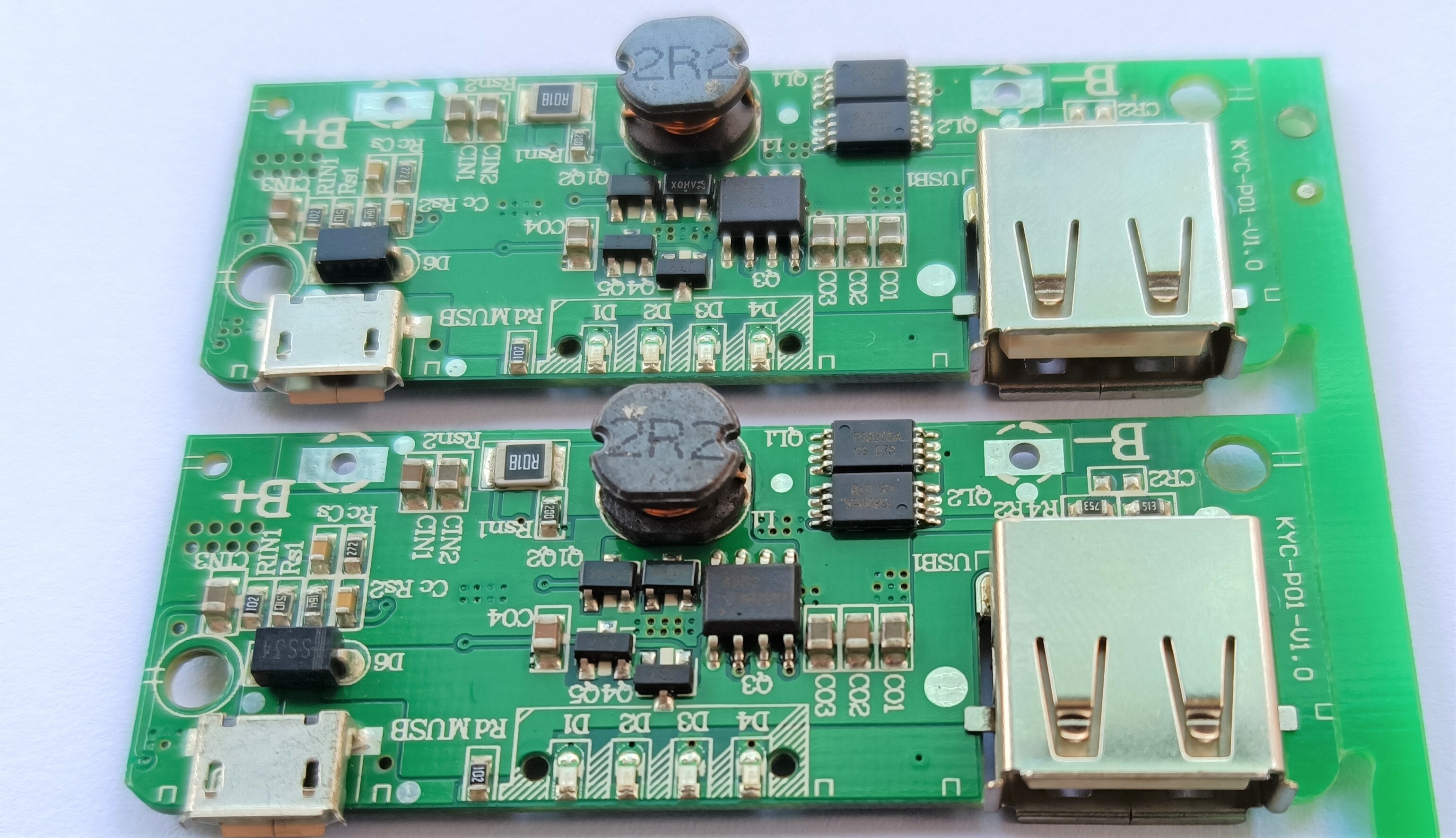 Mạch sạc dự phòng 1 cổng usb 2a