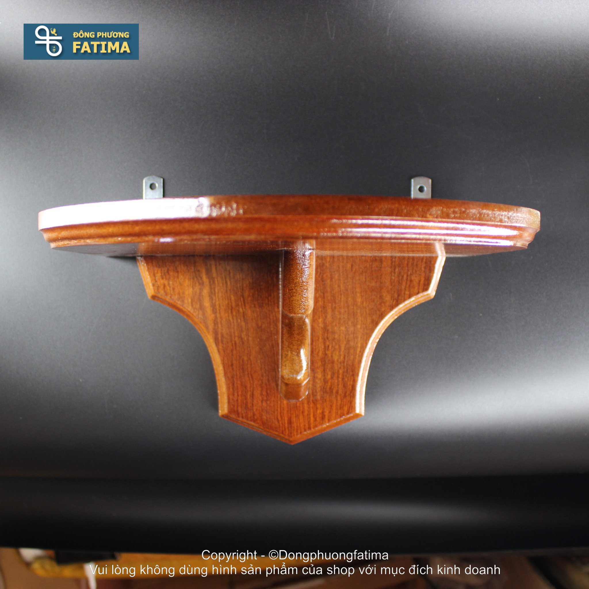 Kệ bàn thờ gỗ mdf, gỗ thông 15cm - bàn thờ công giáo đông phương fatima