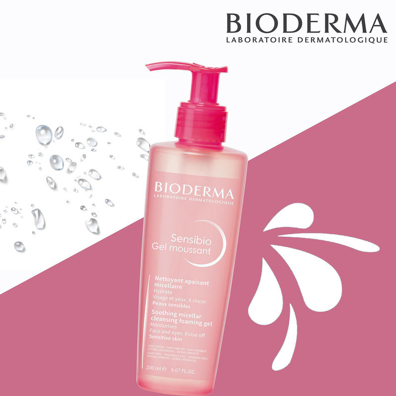 [HÀNG CHÍNH HÃNG] Sữa Rửa Mặt Bioderma Màu Hồng Dành Cho Da Nhạy Cảm