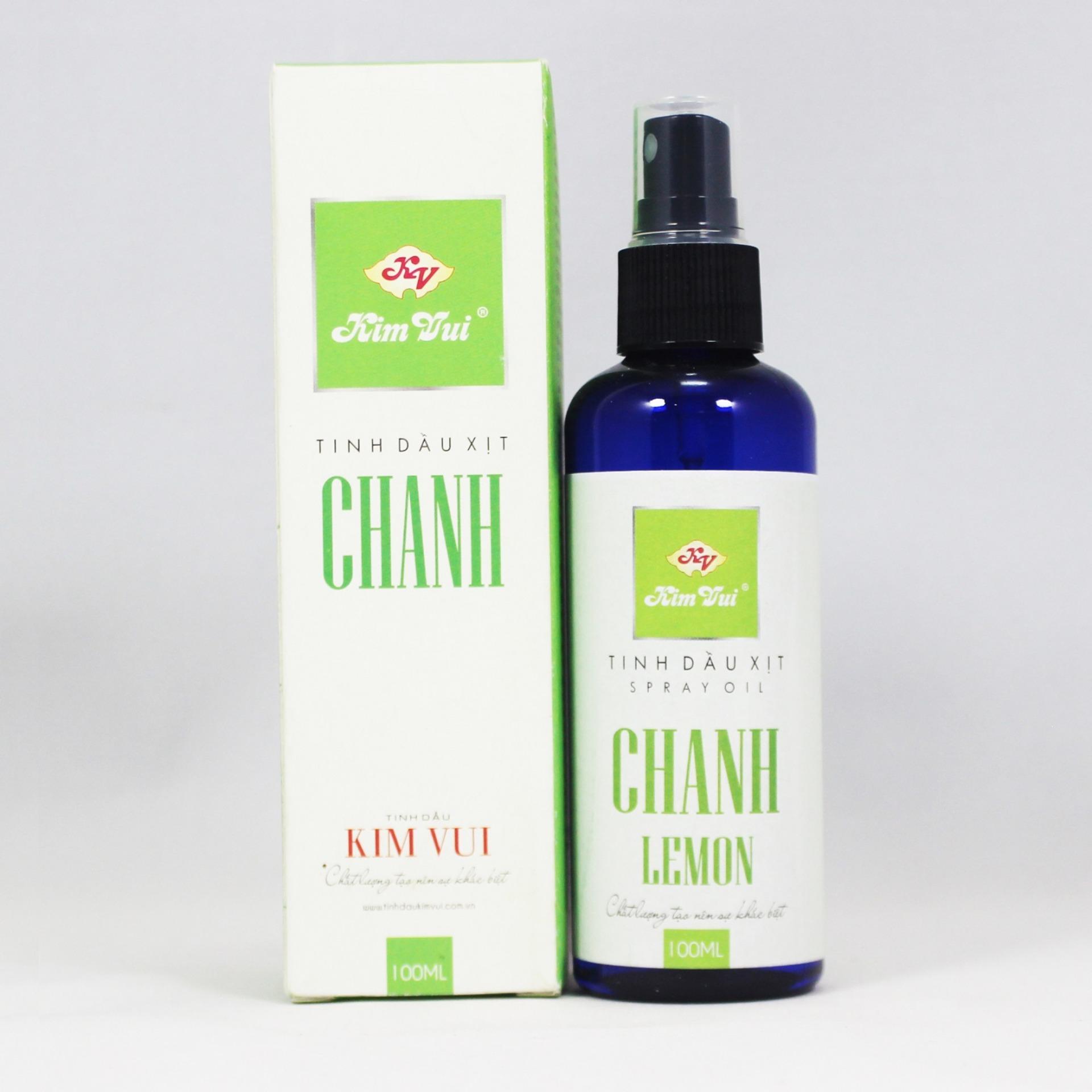 Tinh dầu xịt phòng hương Chanh Kim Vui 100ml