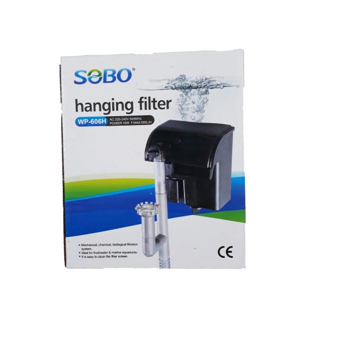 [Hoàn Tiền 10%] Máy Lọc Thác Bể Cá Sobo WP-606H (bao gồm cả lọc váng)
