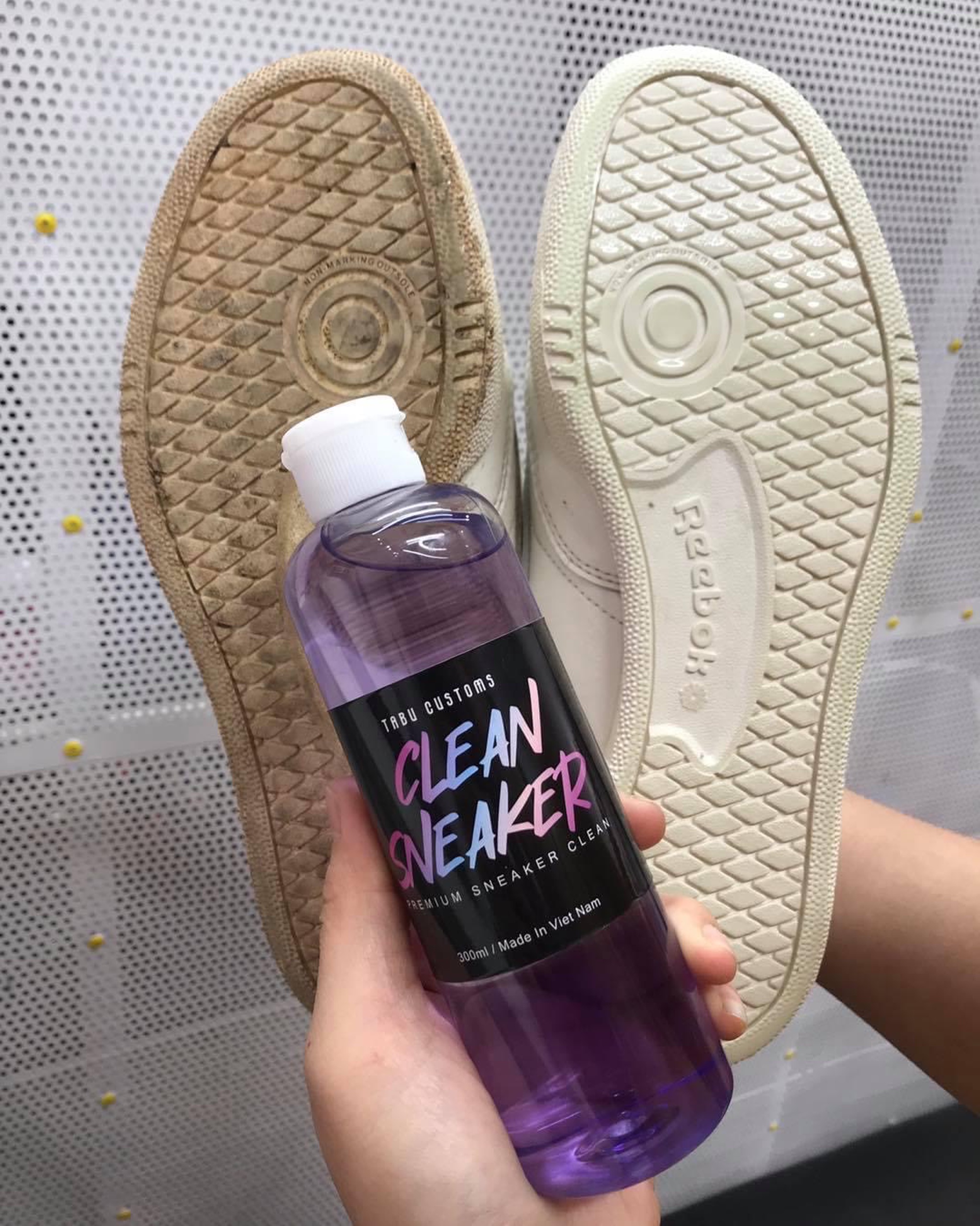 Dung dịch vệ sinh giày #Cleansneaker - Chai vệ sinh giày thể thao sneakers dung tích 50ml