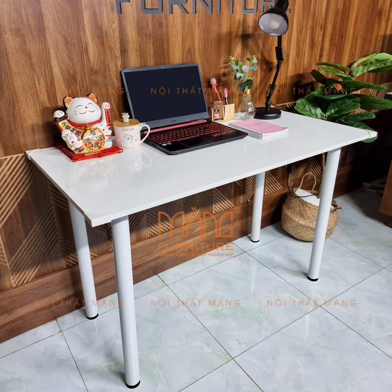 Bàn làm việc hàn quốc, chân tròn, bàn học tập cho học sinh, sinh viên mẫu mới blv25