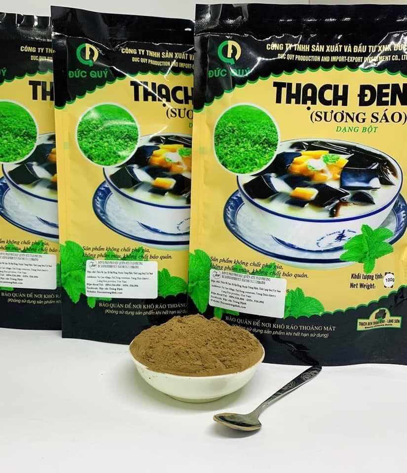 Tinh bột thạch đen Đức Qúy - 100-500g